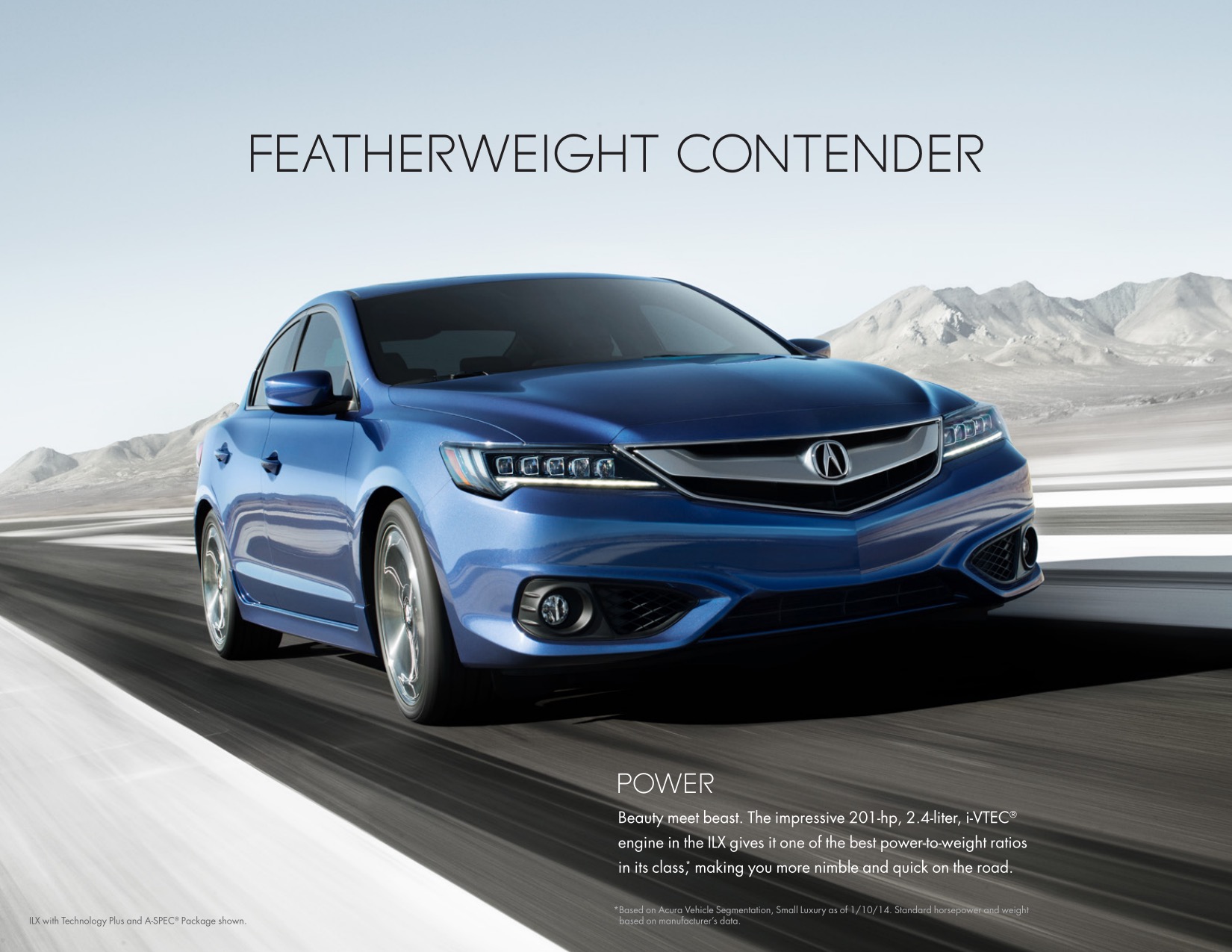 2016 Acura ILX Brochure Page 5